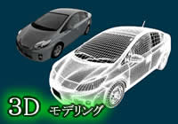 3D自動車モデリング